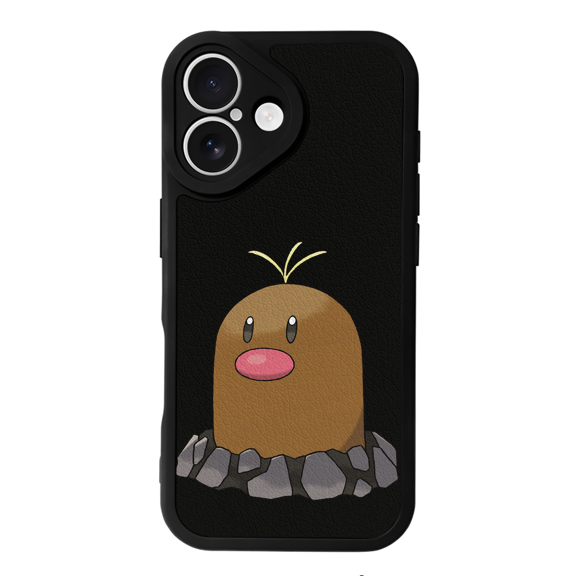（画像用） ポケットモンスター Pokémon 【iPhone 16シリーズ対応】シリコンスマホケース（レザー調） 材質：シリコン